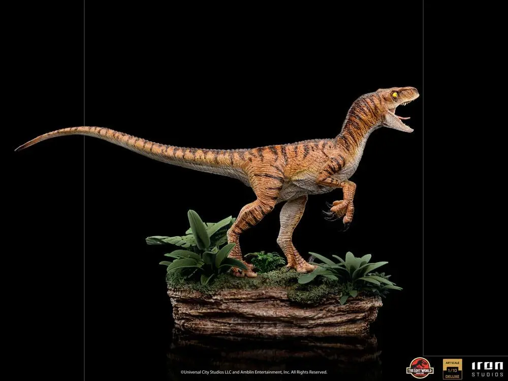 Jurassic World The Lost World Deluxe Art Scale Statue 1/10 Velociraptor 18 cm Produktfoto