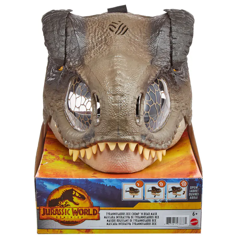 Jurassic World Tyrannosaurus Rex Maske Produktfoto
