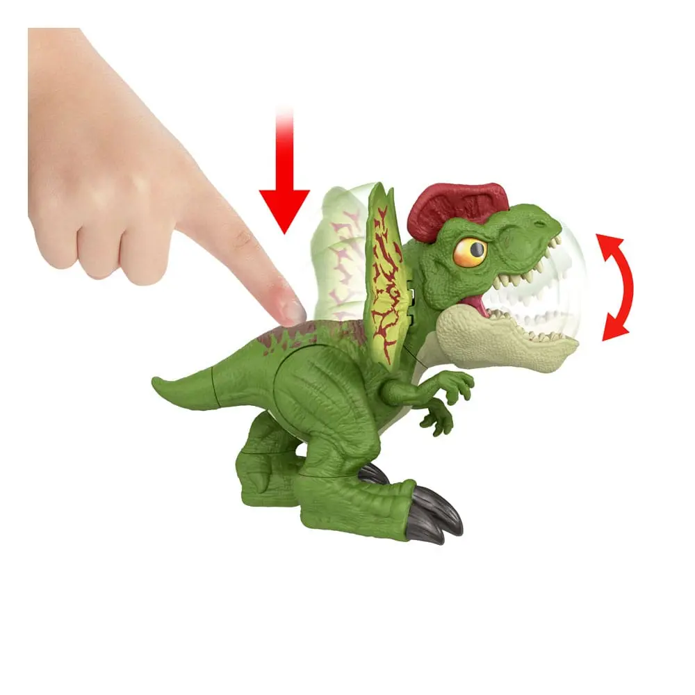 Jurassic World Uncaged Action Figur Fierce Launchin' Dilophosaurus Produktfoto