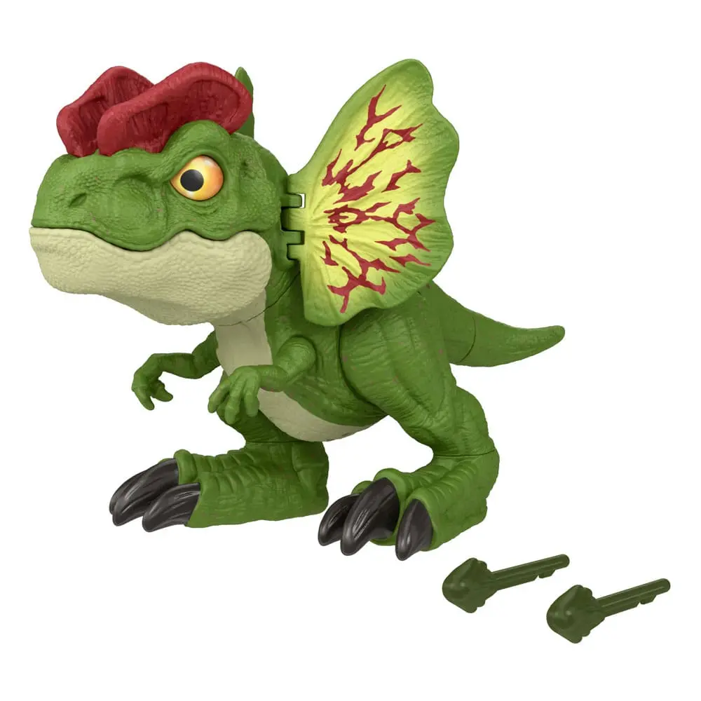 Jurassic World Uncaged Action Figur Fierce Launchin' Dilophosaurus Produktfoto