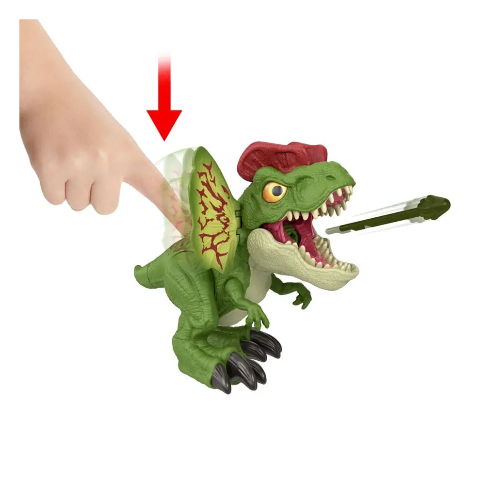 Jurassic World Uncaged Action Figur Fierce Launchin' Dilophosaurus Produktfoto