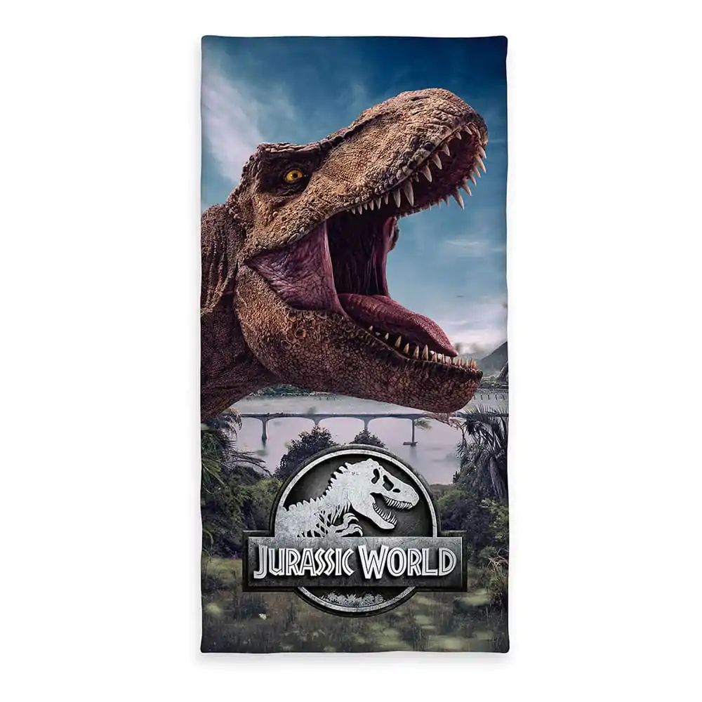 Jurassic World Velours Handtuch 75 x 150 cm Produktfoto
