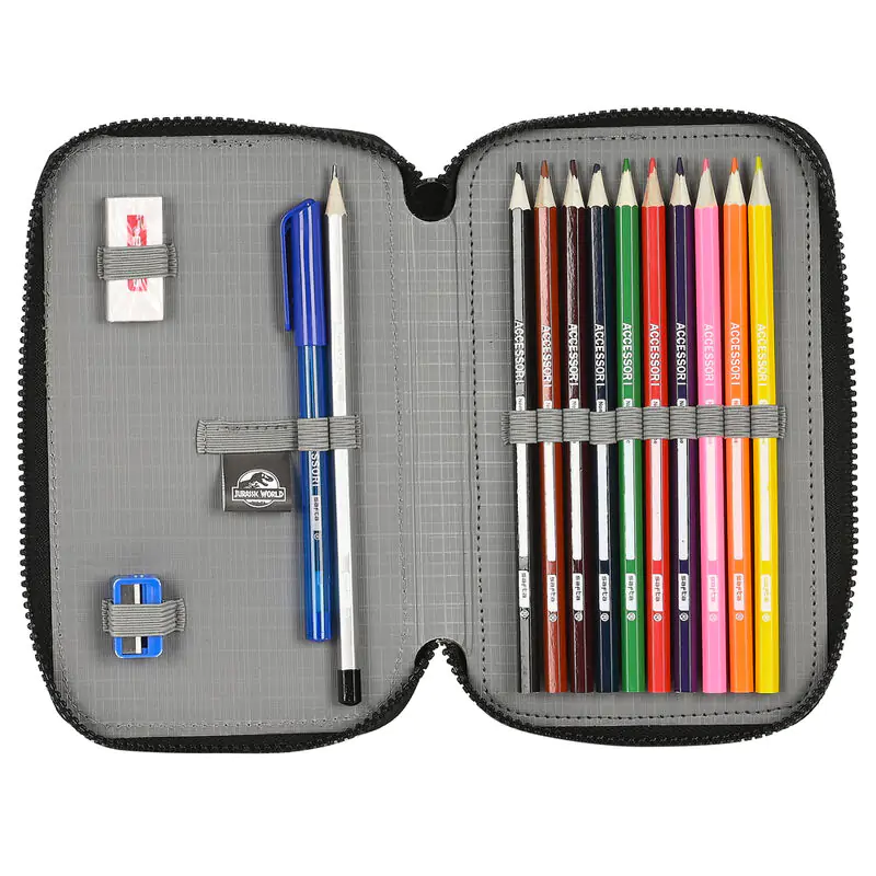 Jurassic World Warning Doppeltes Mäppchen 28St Produktfoto