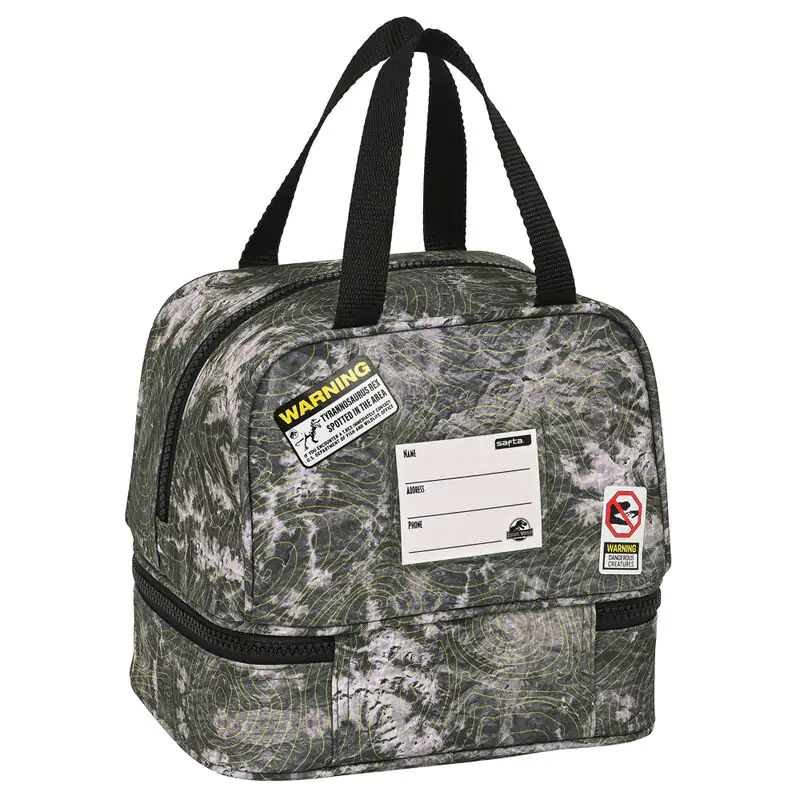 Jurassic World Warning Lunchtasche Produktfoto