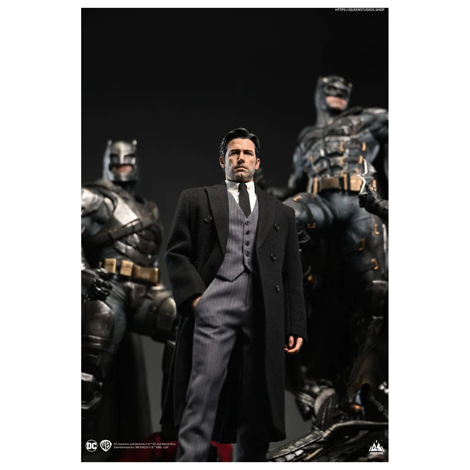 Justice League Statue 1/4 Bruce Wayne (Ben Affleck) 51 Zentimeter Produktfoto