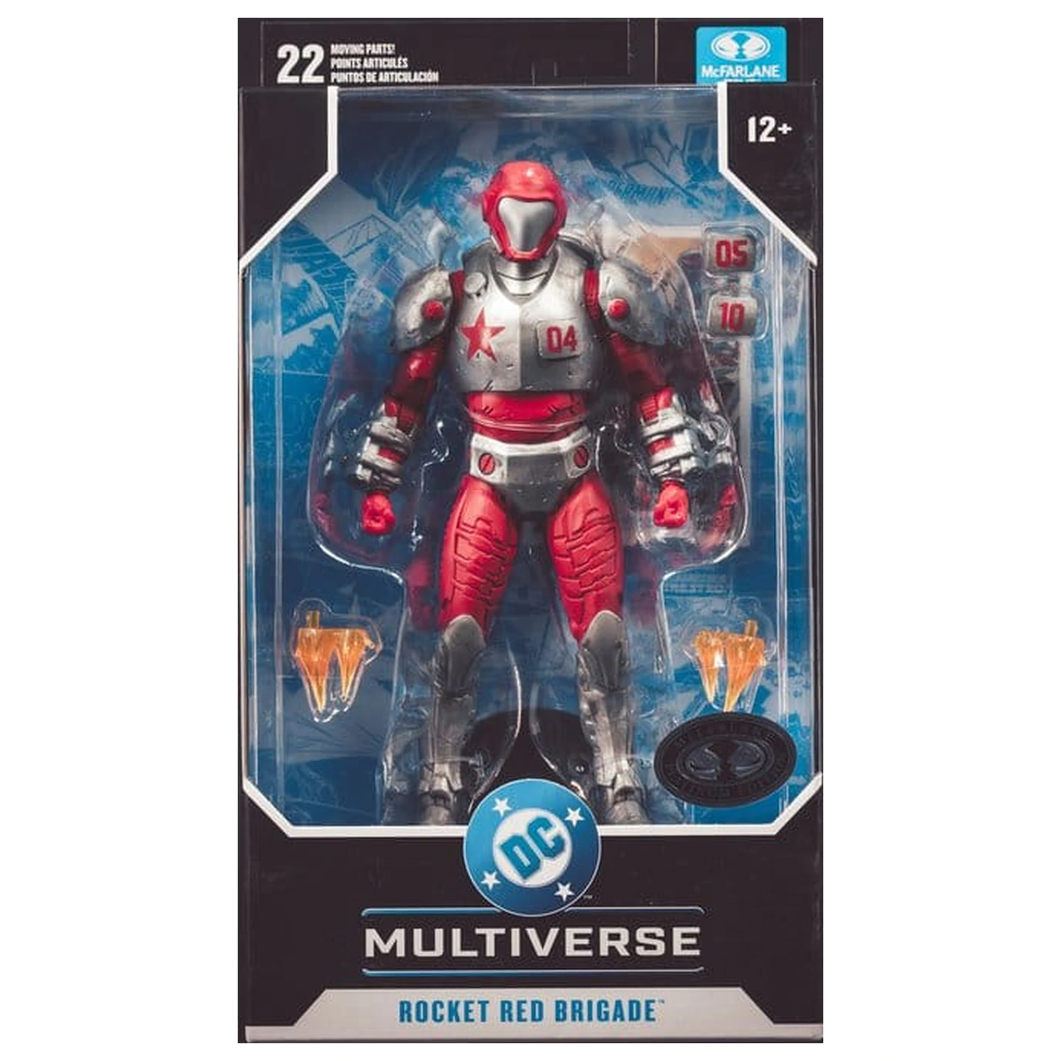 Justice League: Generation Lost DC Multiverse Actionfigur Rocket Red Brigade (Platinum Edition) 18 cm Produktfoto