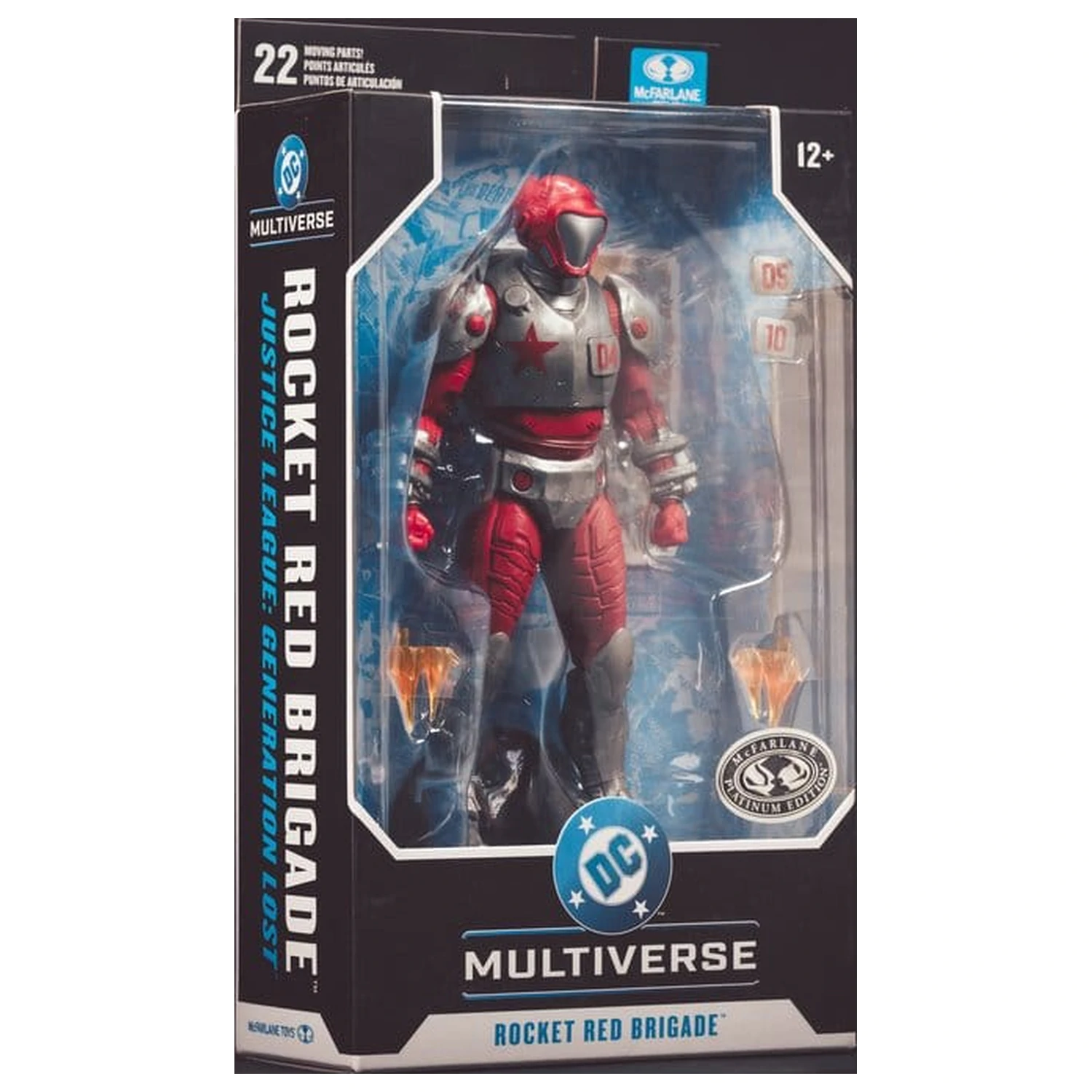 Justice League: Generation Lost DC Multiverse Actionfigur Rocket Red Brigade (Platinum Edition) 18 cm Produktfoto