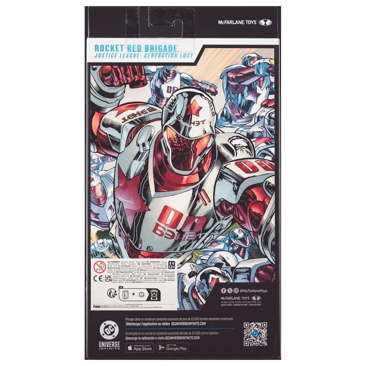 Justice League: Generation Lost DC Multiverse Actionfigur Rocket Red Brigade (Platinum Edition) 18 cm Produktfoto
