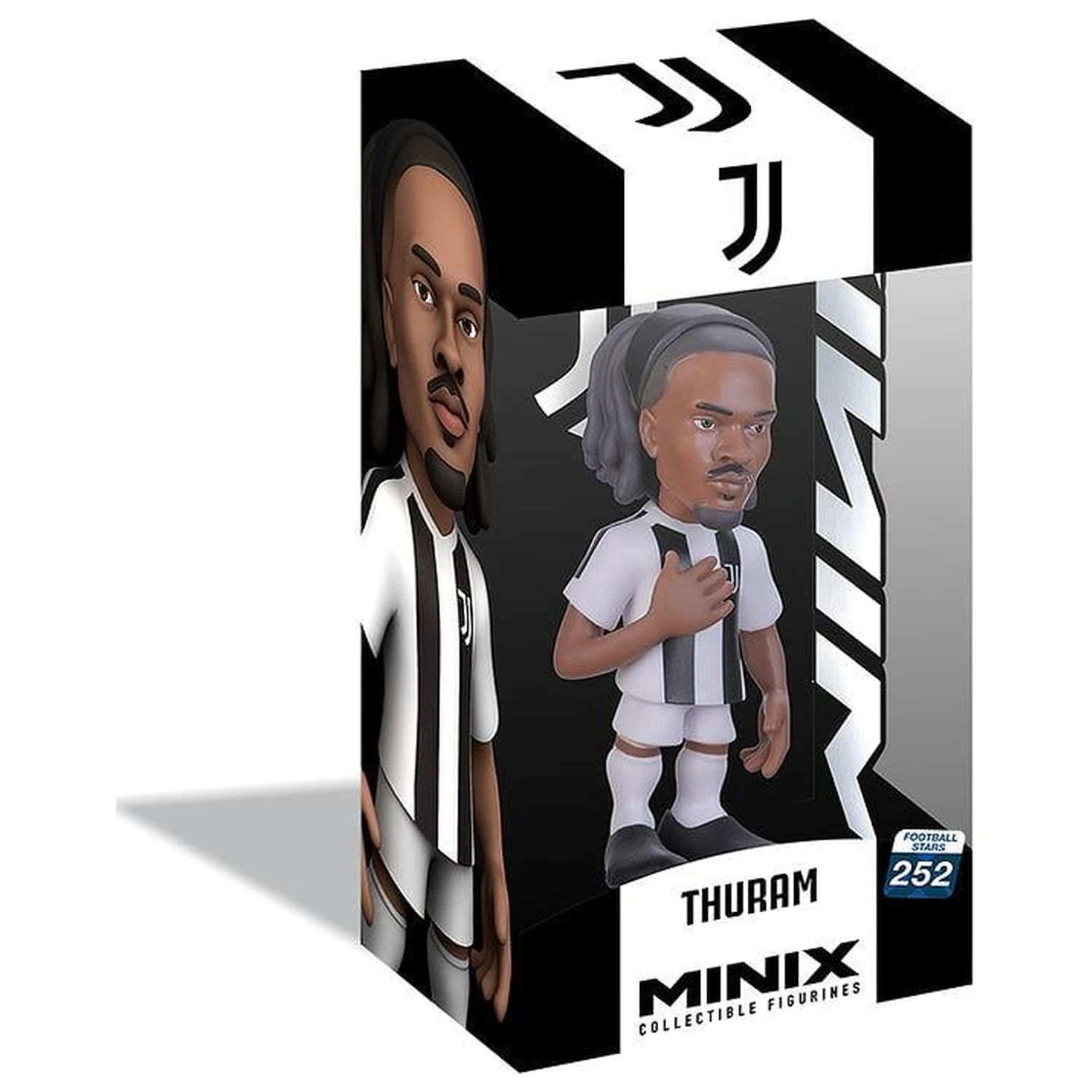JUVENTUS Khephren Thuram Figur Minix 12cm Produktfoto