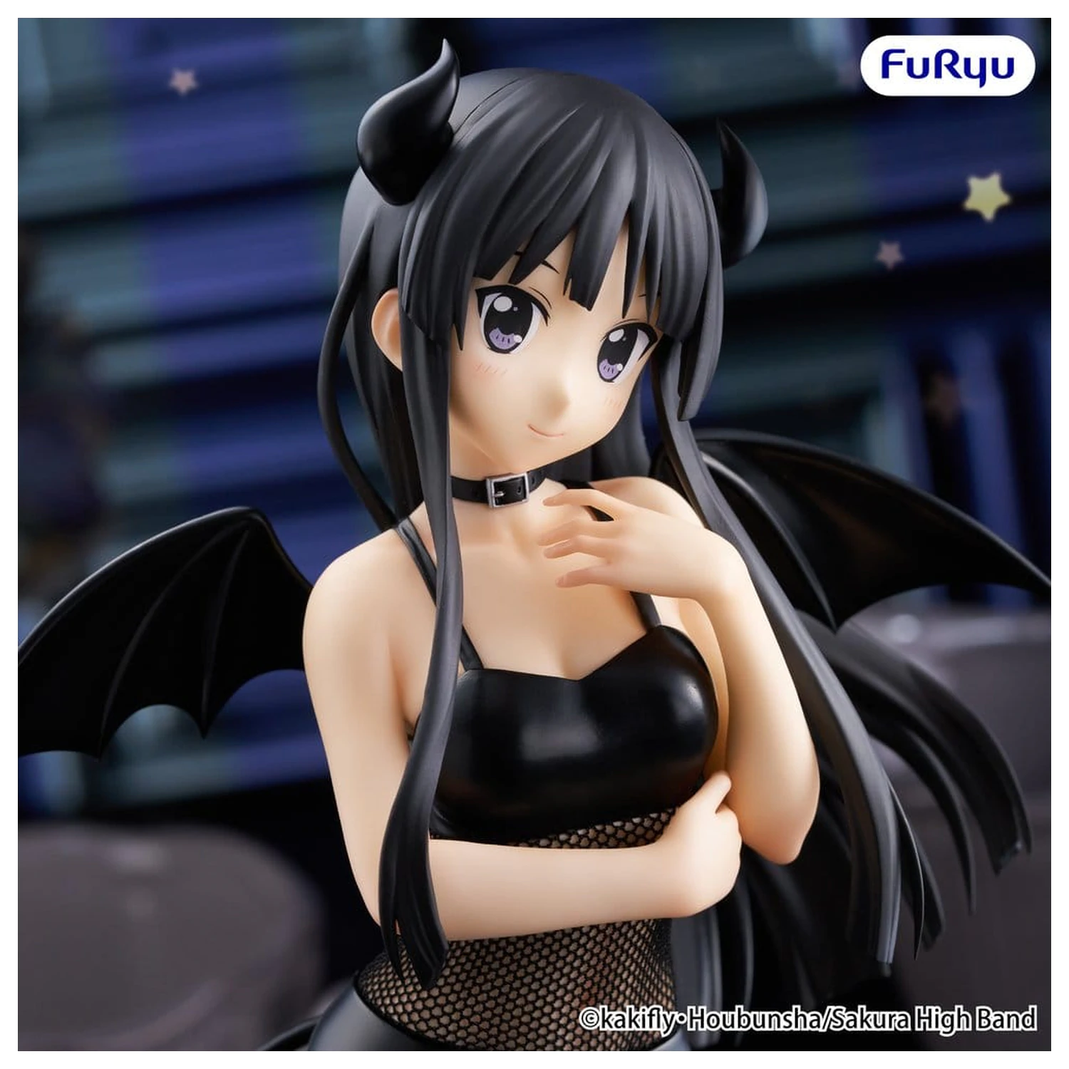 K-ON! BiCute Dark PVC Figur Mio Akiyama 24 cm Produktfoto