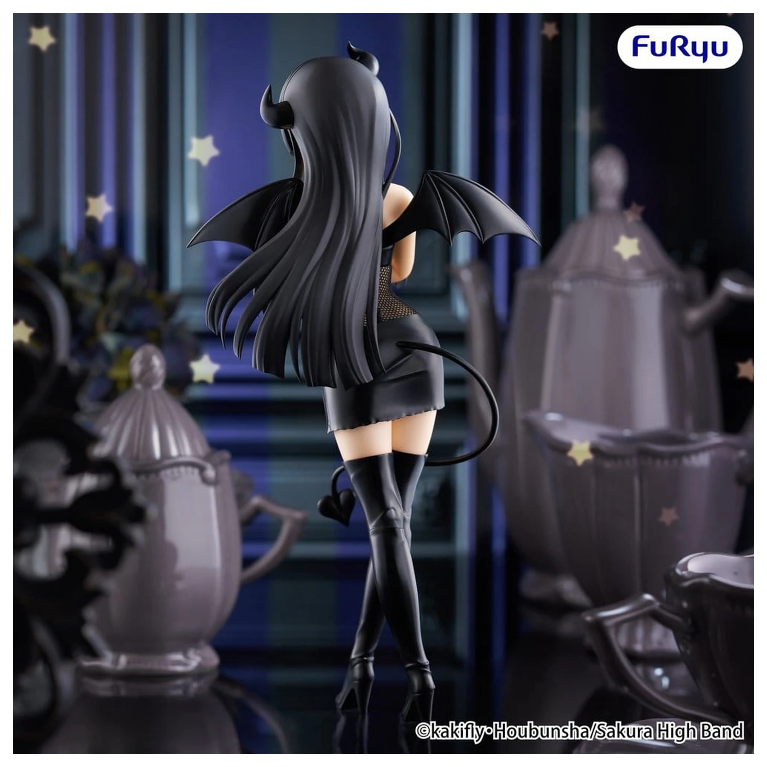K-ON! BiCute Dark PVC Figur Mio Akiyama 24 cm Produktfoto