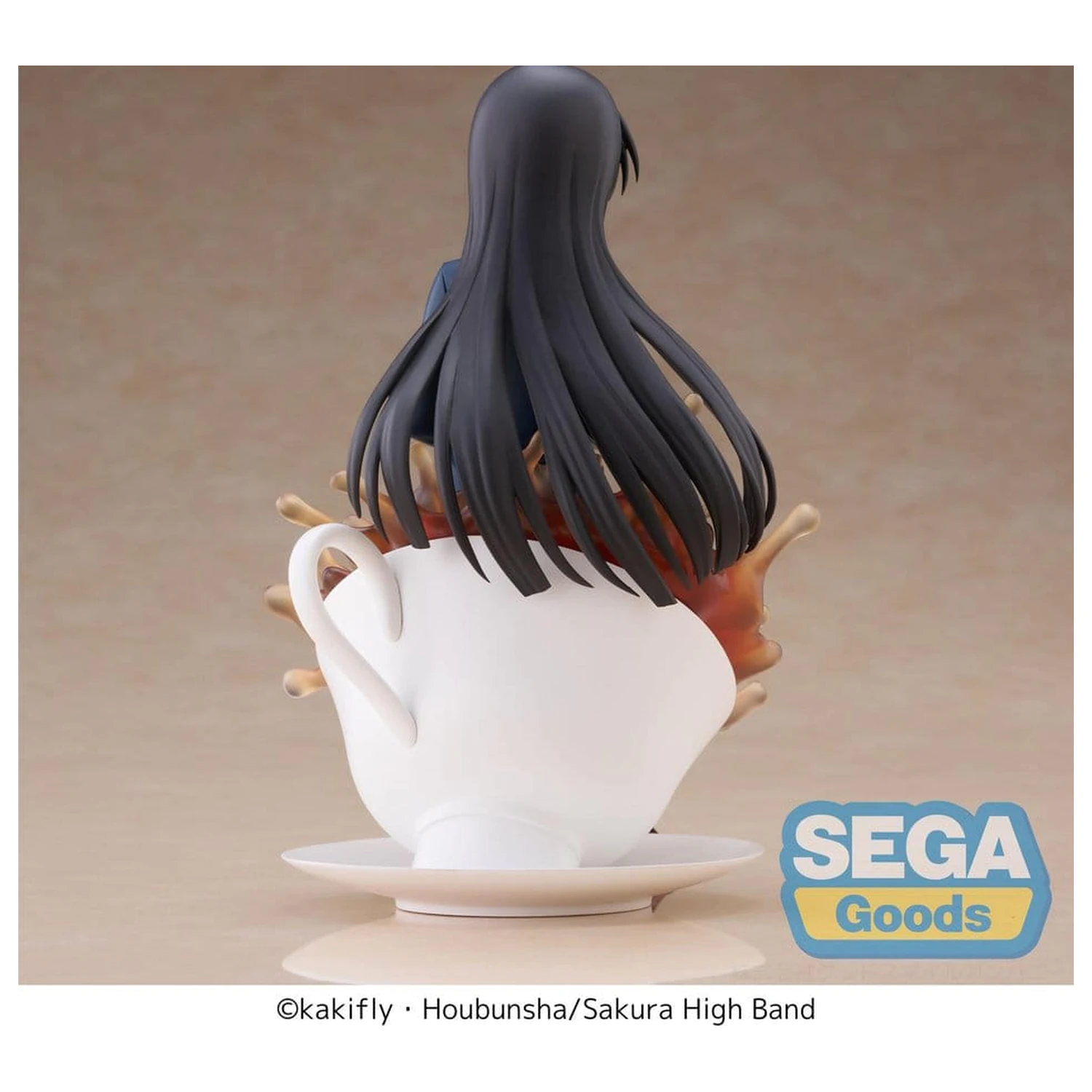 K-ON! Luminasta PVC Figur Mio Akiyama 16 cm Produktfoto