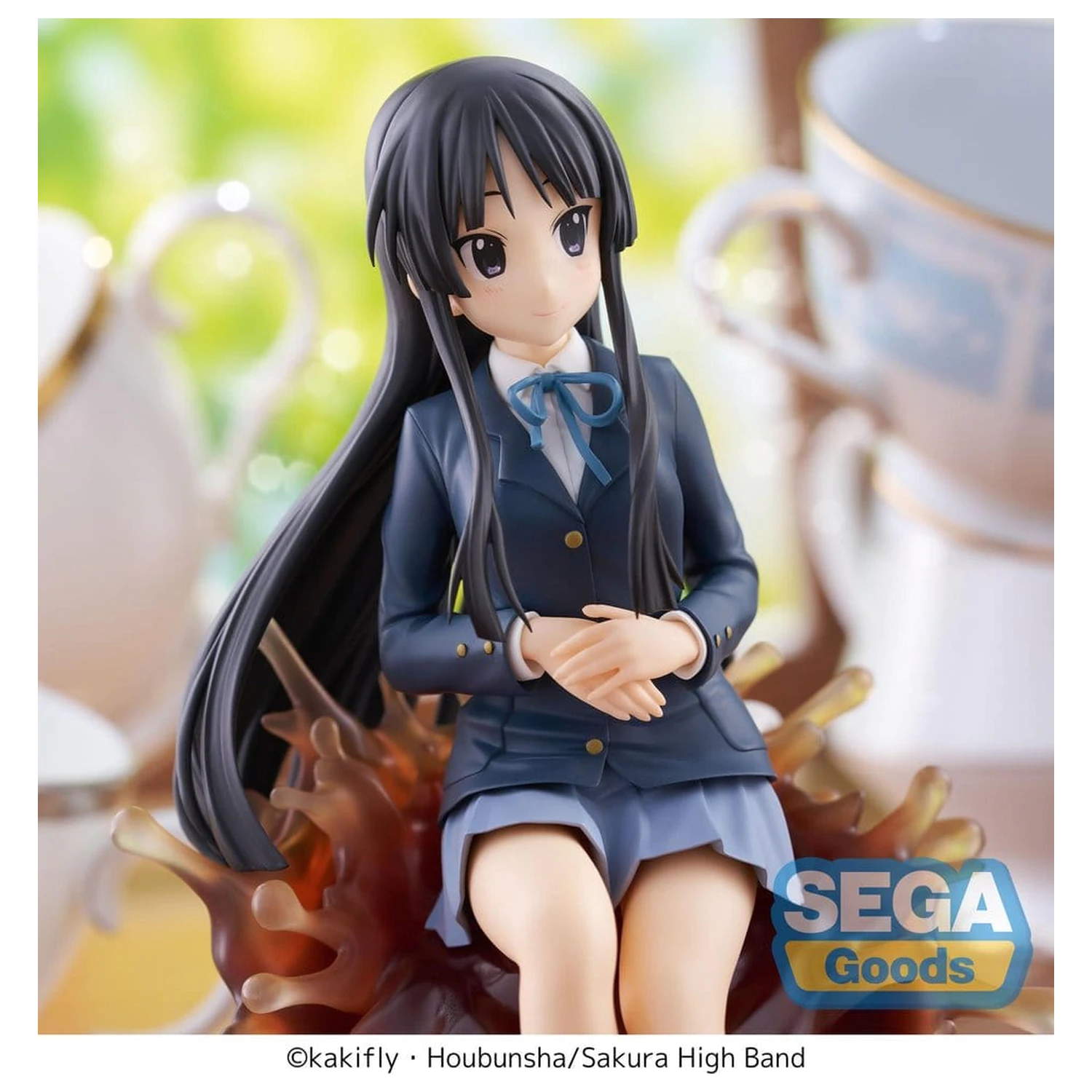 K-ON! Luminasta PVC Figur Mio Akiyama 16 cm Produktfoto