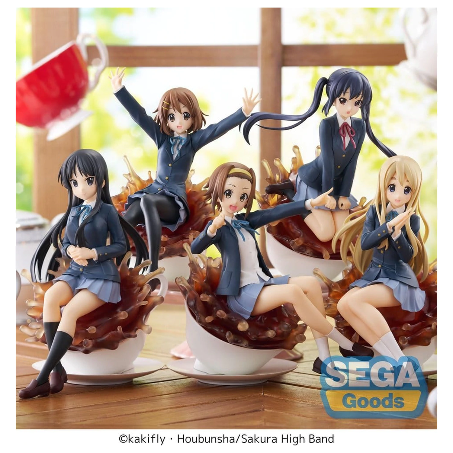 K-ON! Luminasta PVC Figur Ritsu Tainaka 15 cm Produktfoto
