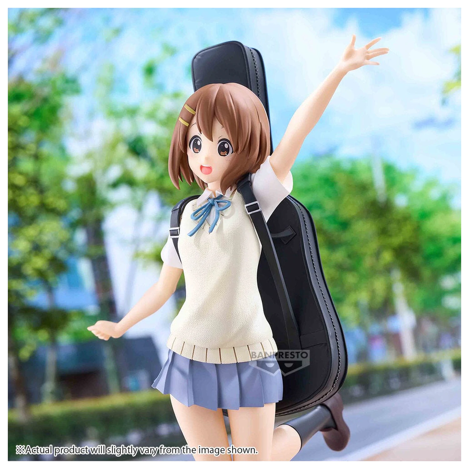 K-ON!! SQ Figur Yui Hirasawa Figur 25 cm Produktfoto