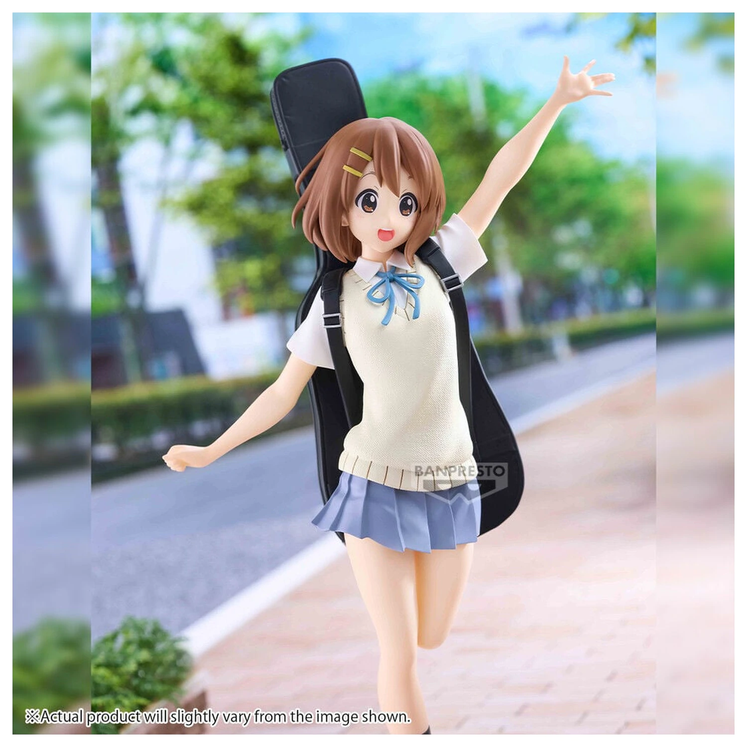 K-ON!! SQ Figur Yui Hirasawa Figur 25 cm Produktfoto
