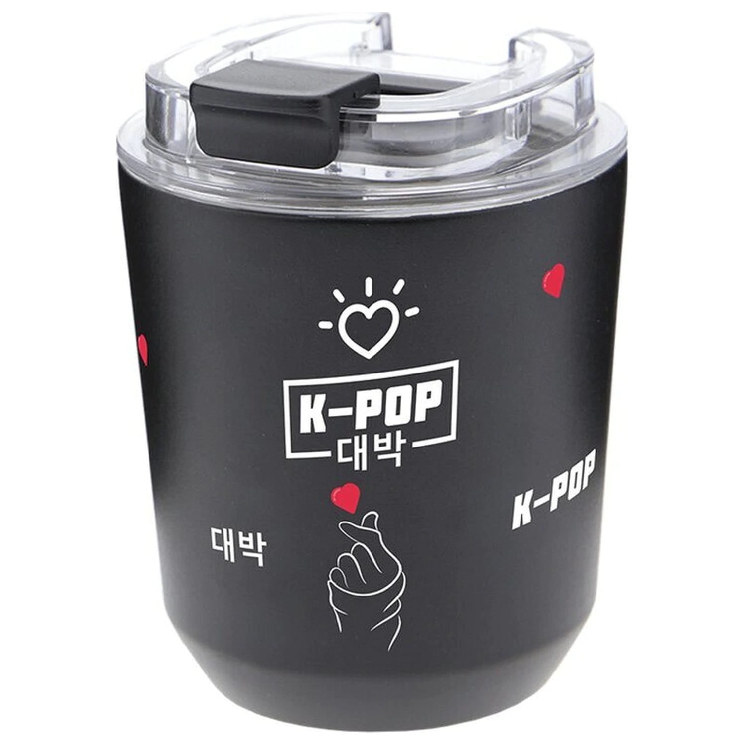 K-Pop Black Thermobecher 280ml Produktfoto