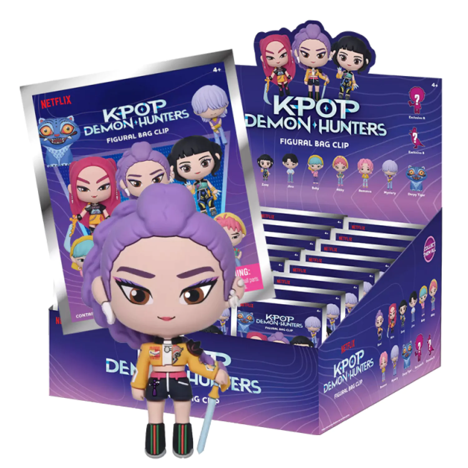 K-Pop Demon Hunter 3D PVC Taschenclip Mystery Bag Produktfoto
