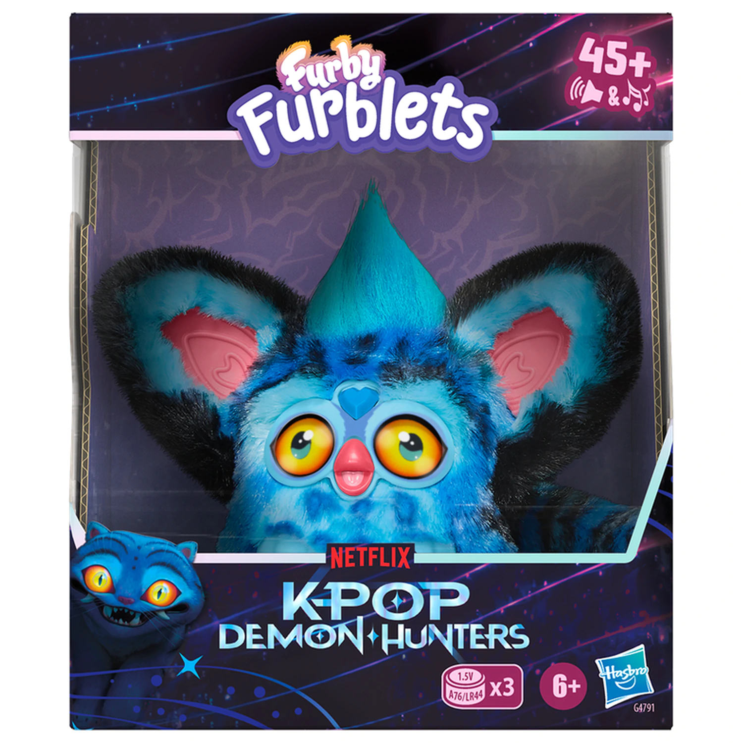 K-POP Demon Hunters Derpy Figur Furblets Produktfoto