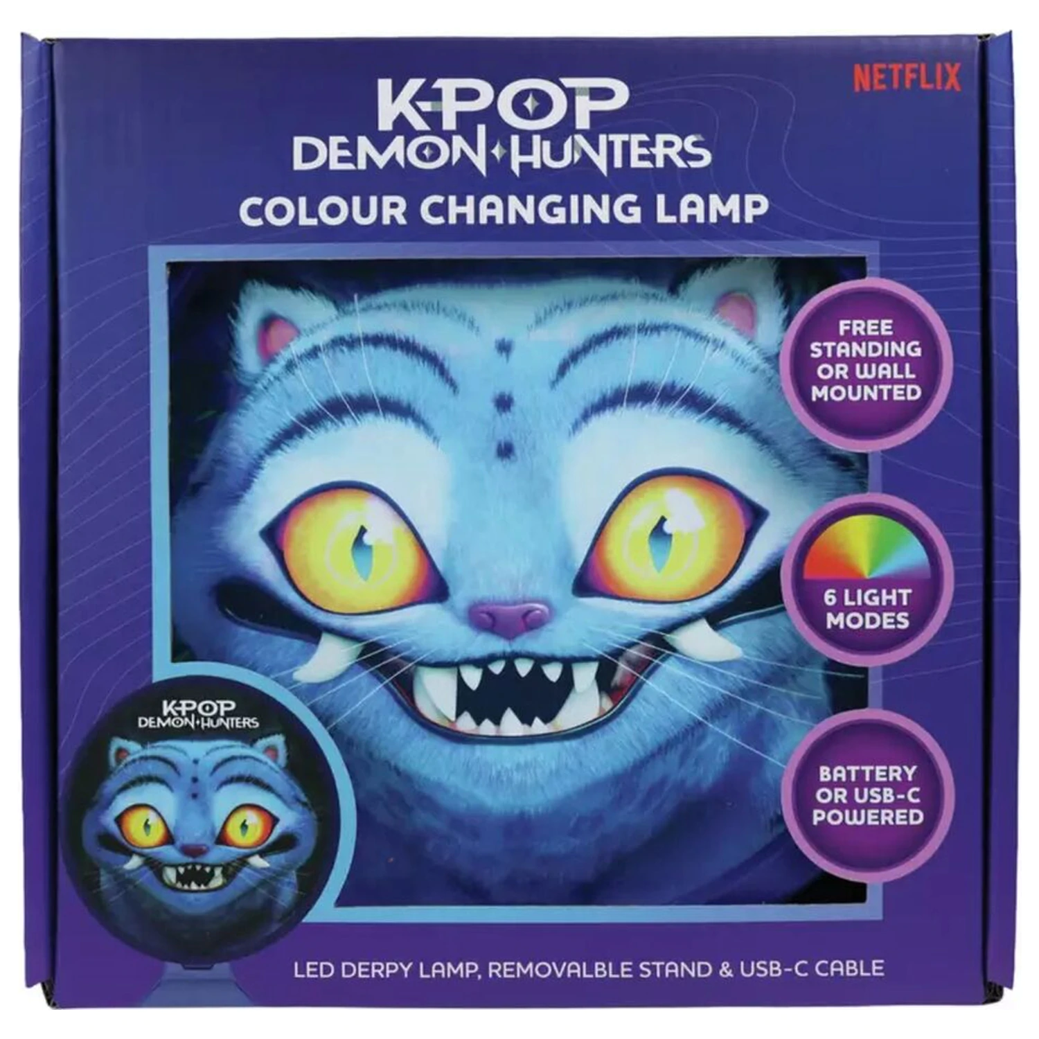 K-pop Demon Hunters Derpy LED Lampe Produktfoto