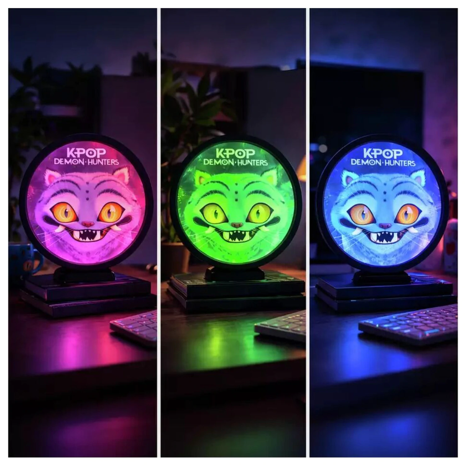 K-pop Demon Hunters Derpy LED Lampe Produktfoto