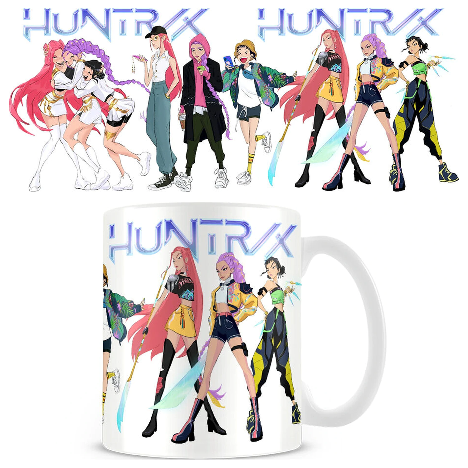 K-Pop Demon Hunters Huntrix Tasse 325ml Produktfoto