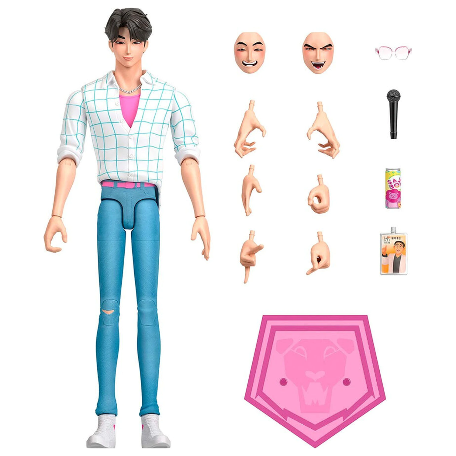 K-Pop Demon Hunters Jinu Figur 15 cm Produktfoto