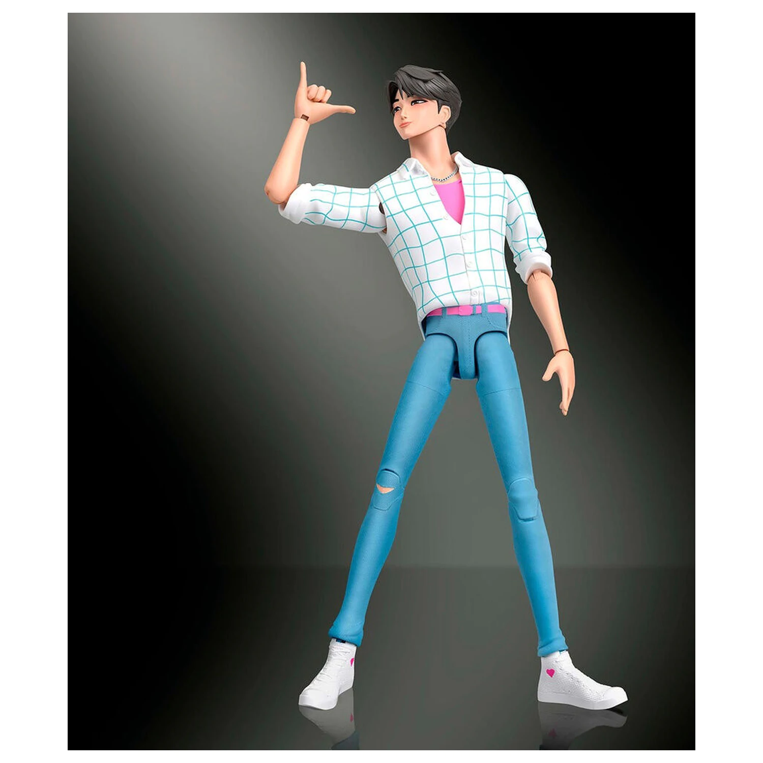 K-Pop Demon Hunters Jinu Figur 15 cm Produktfoto