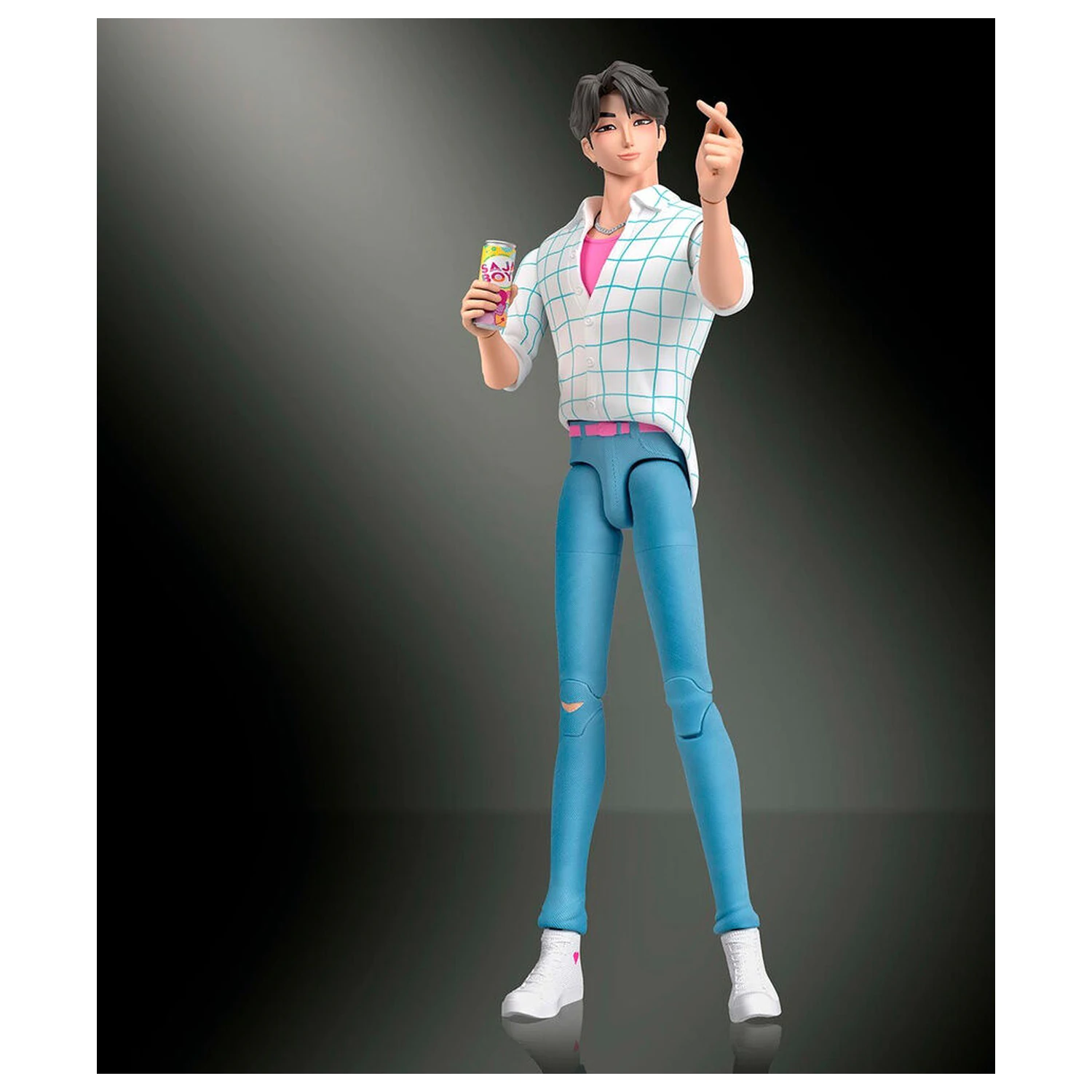 K-Pop Demon Hunters Jinu Figur 15 cm Produktfoto
