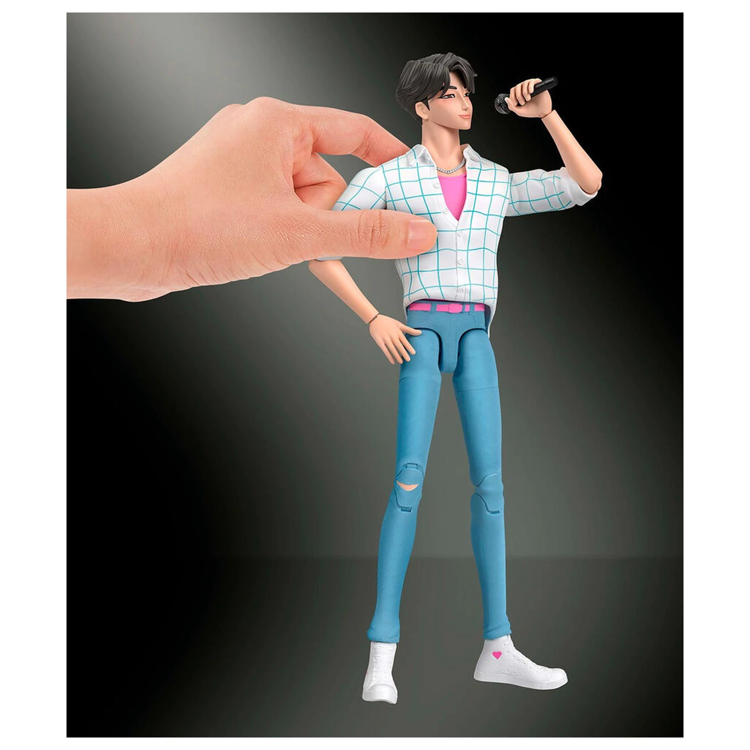 K-Pop Demon Hunters Jinu Figur 15 cm Produktfoto