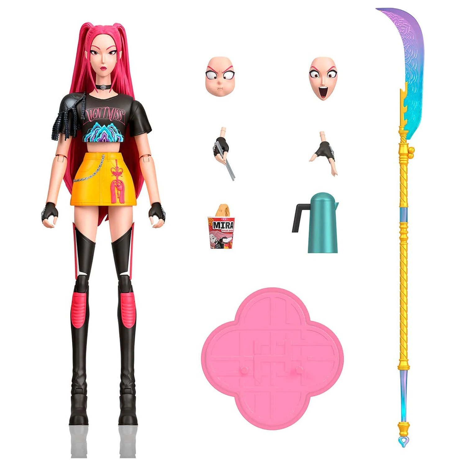 K-Pop Demon Hunters Mira Figur 15cm Produktfoto