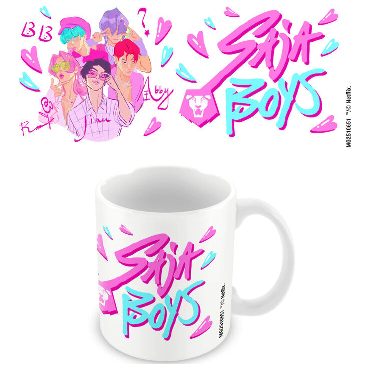 K-Pop Demon Hunters Saja Boys Tasse 325ml Produktfoto