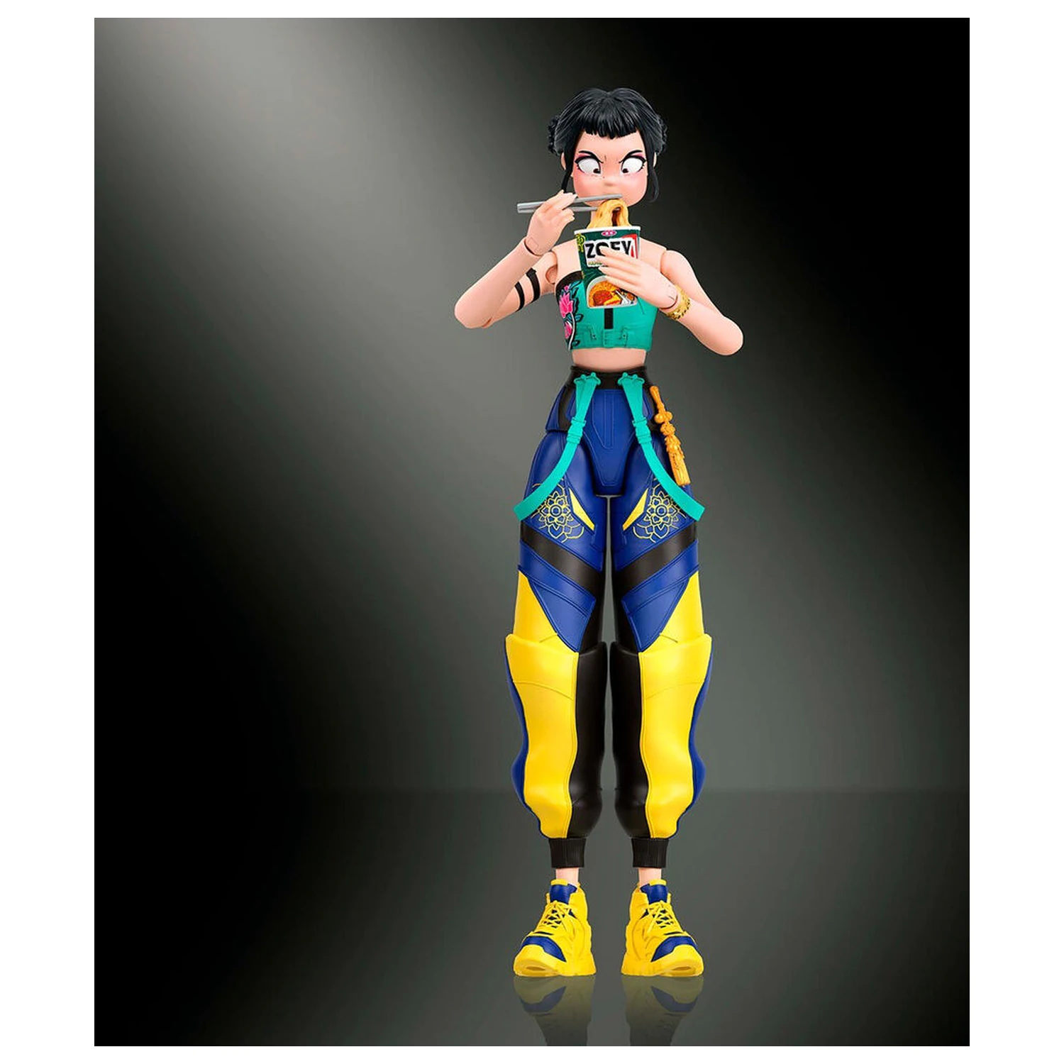 K-Pop Demon Hunters Zoey Figur 15cm Produktfoto