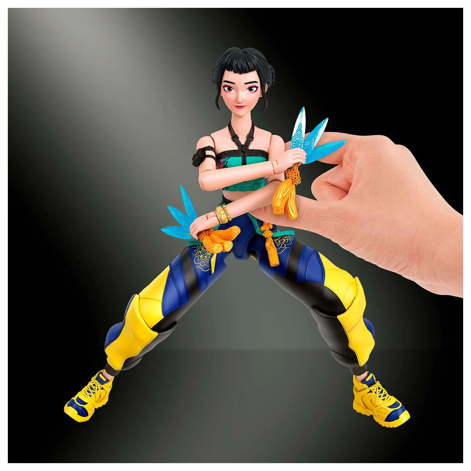 K-Pop Demon Hunters Zoey Figur 15cm Produktfoto