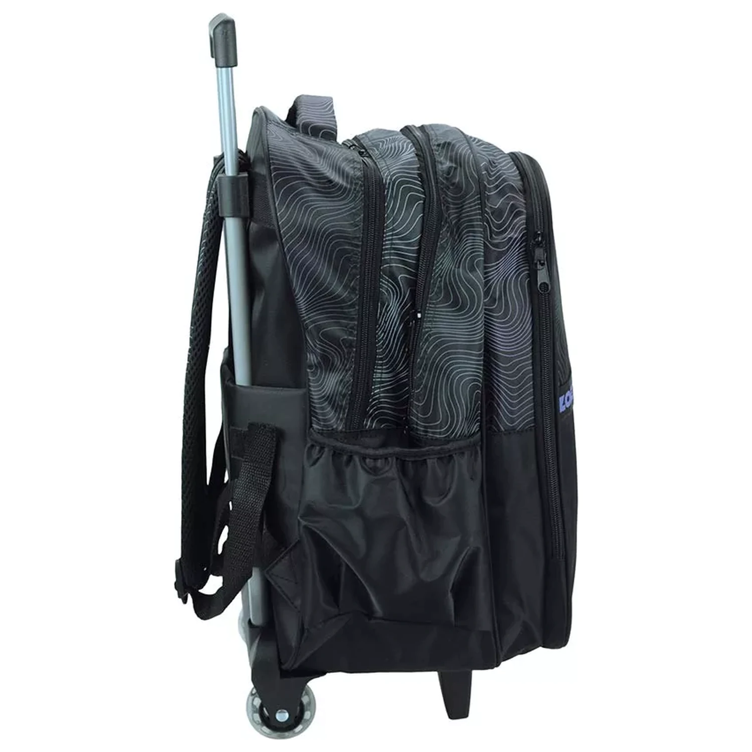 K-pop Demon Hunters schwarzer Rollschulranzen, 46 cm Produktfoto