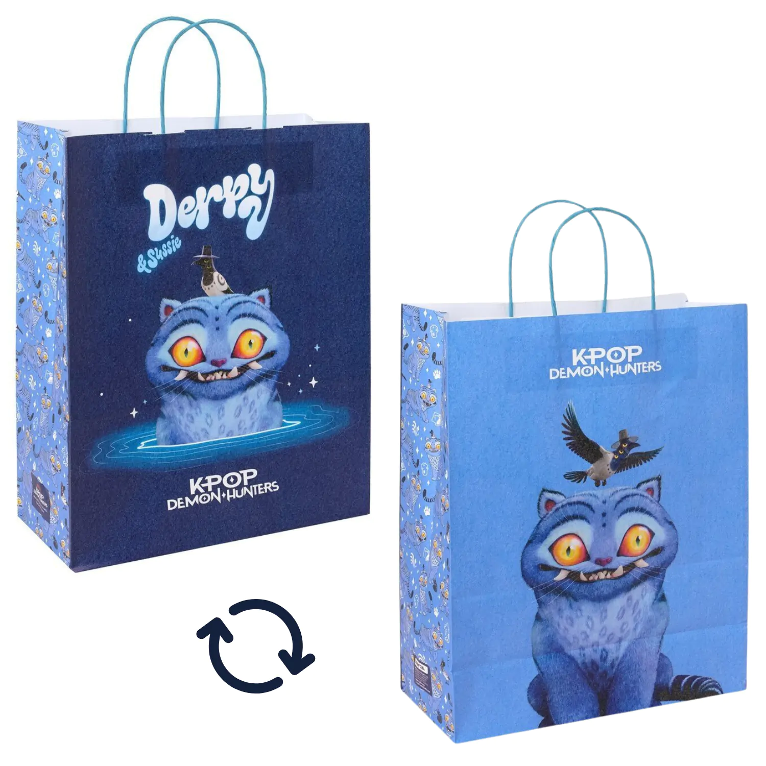 K-pop Demon Slayer Derpy & Sussie Papier-Geschenktüte 40 cm Produktfoto