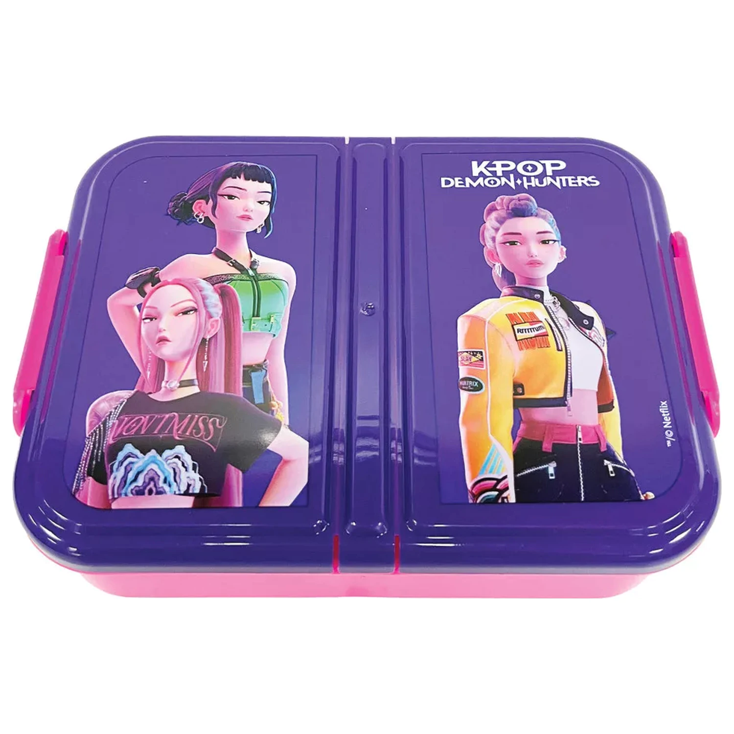 K-pop Demon Hunters Girls Mehrfachfach Brotdose, Sandwich-Box Produktfoto