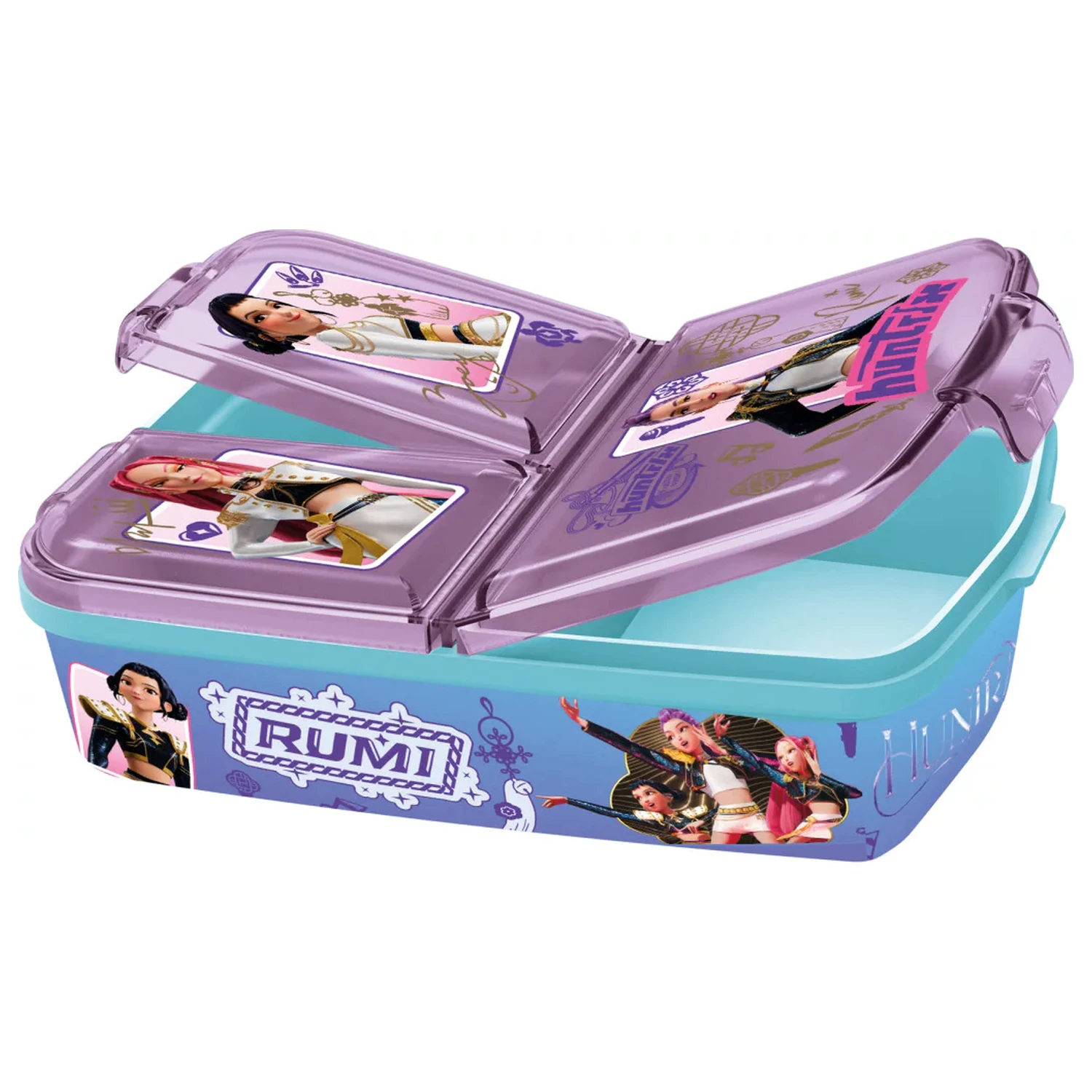 K-pop Demon Hunters Hunter X Multi-Compartment Lunchbox, Sandwichbox Produktfoto