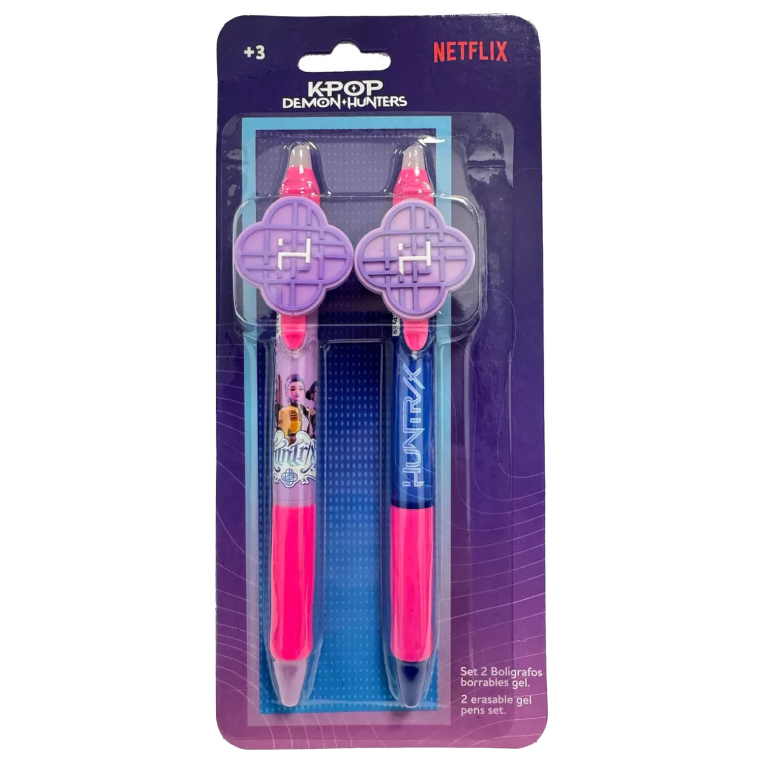 K-pop Demon Hunters Hunterx 2-teiliges Stift Set Produktfoto