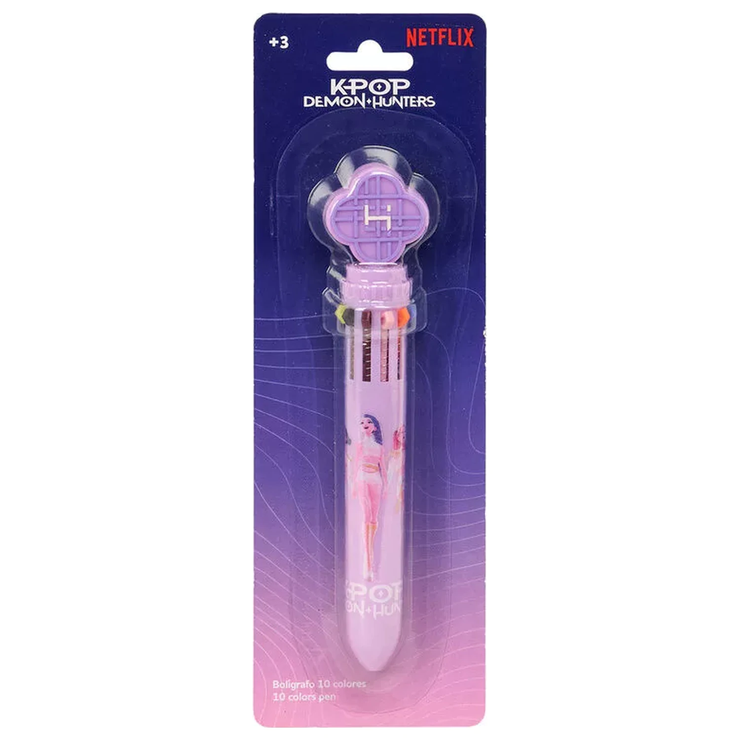K-pop Demon Hunters Iconic 10-Farben Stift Produktfoto
