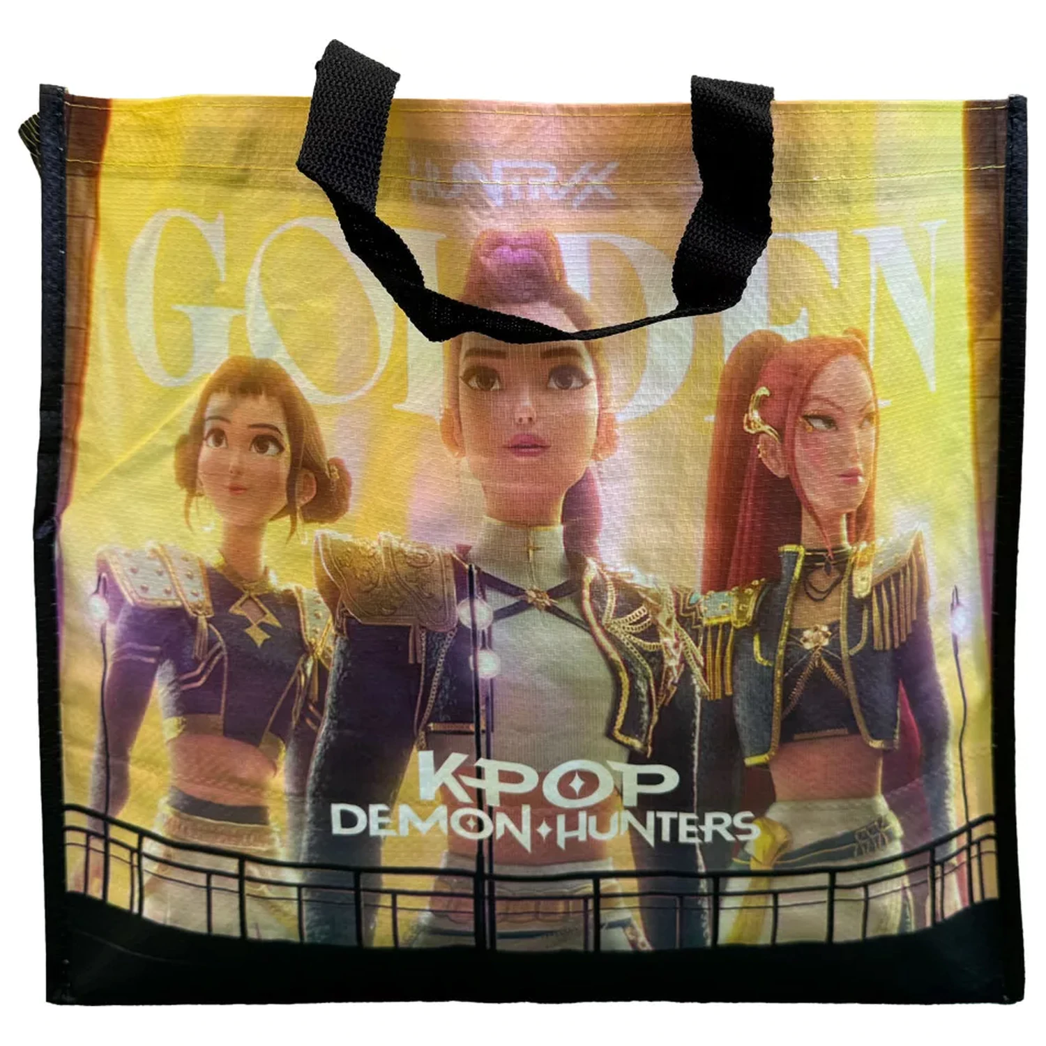 K-pop Demon Hunters Negra Einkaufstasche 45 cm Produktfoto