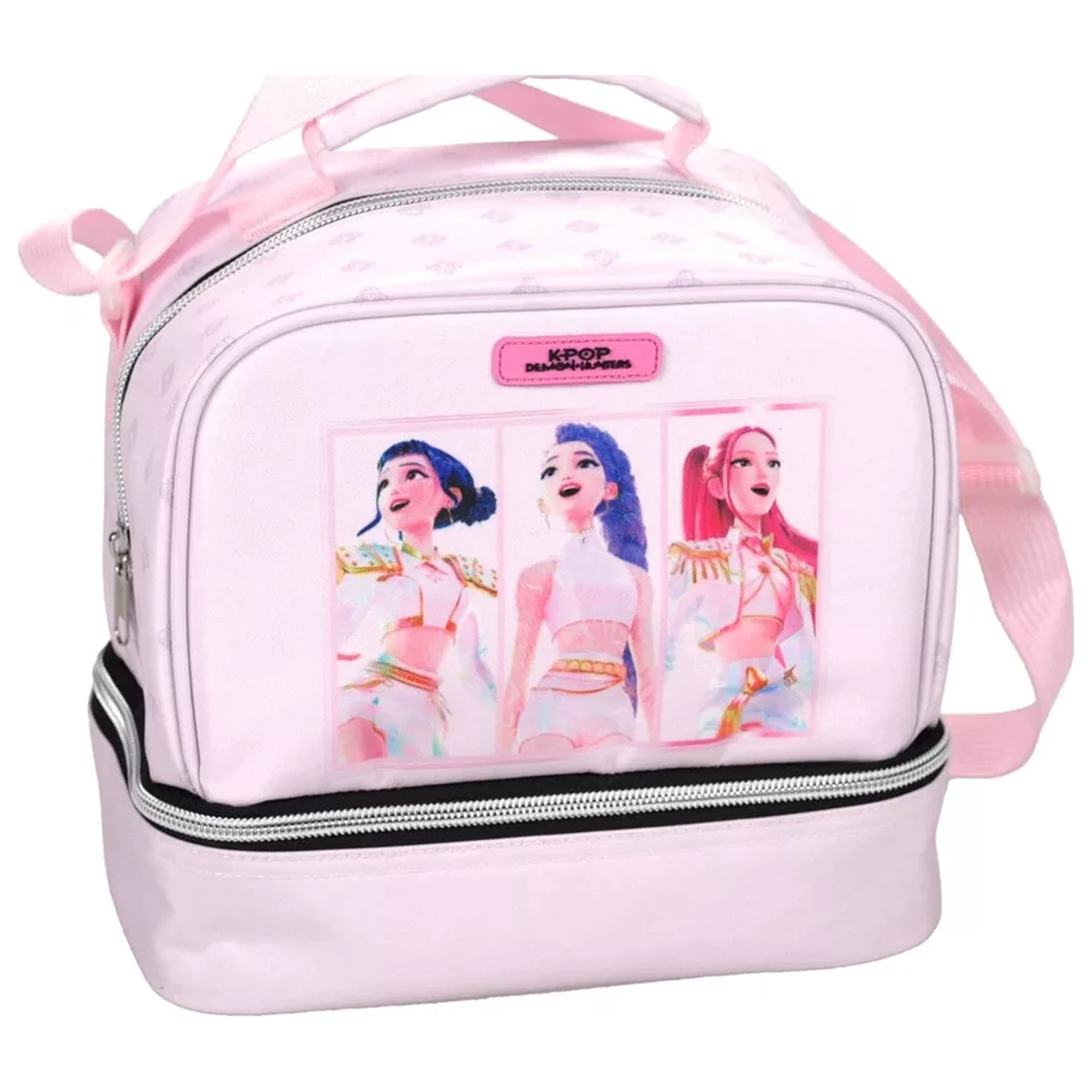 K-pop Demon Slayers Rosa Thermotasche für das Mittagessen 21 cm Produktfoto