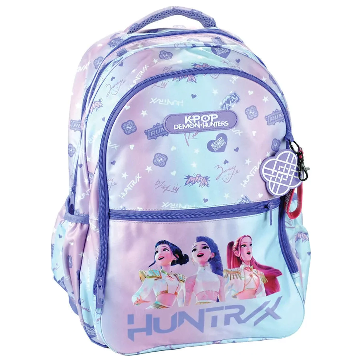 K-pop Demon Slayers Lila Schultasche, 46 cm Produktfoto