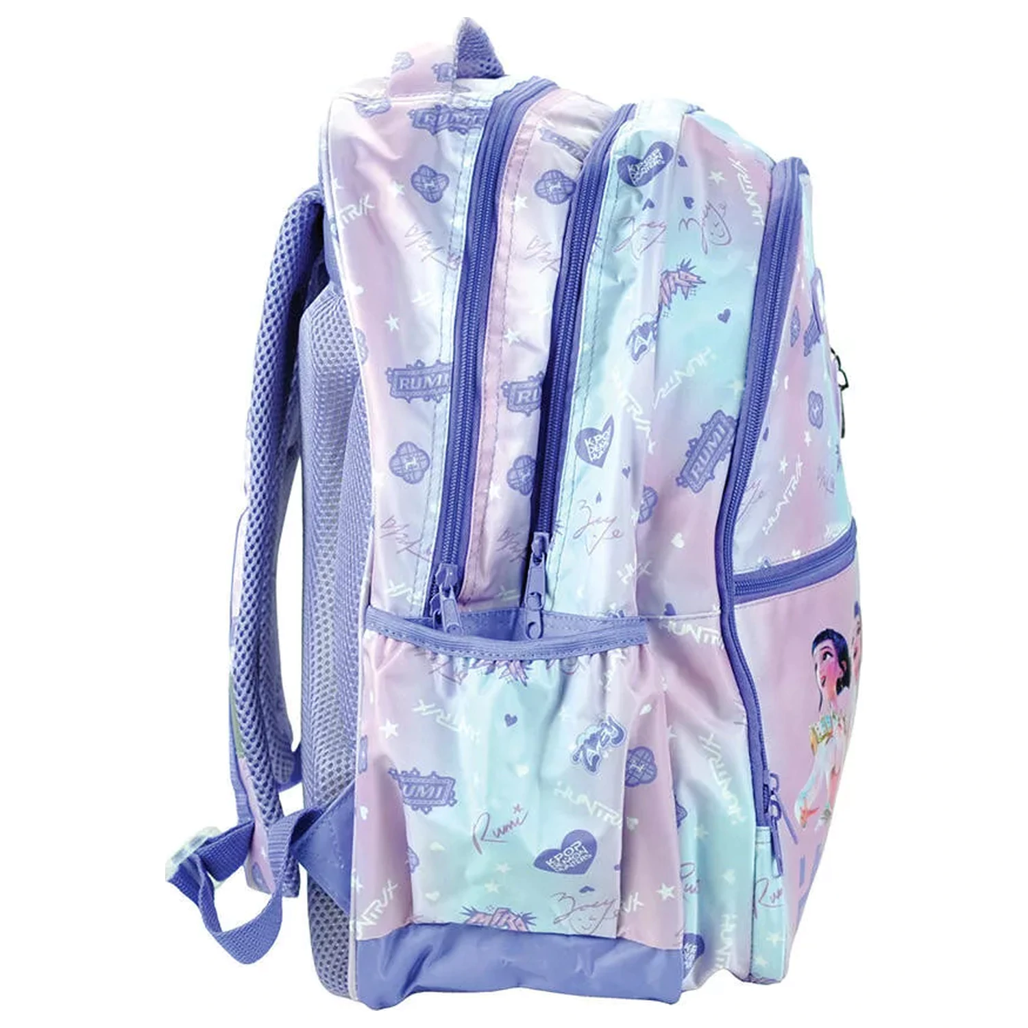 K-pop Demon Slayers Lila Schultasche, 46 cm Produktfoto
