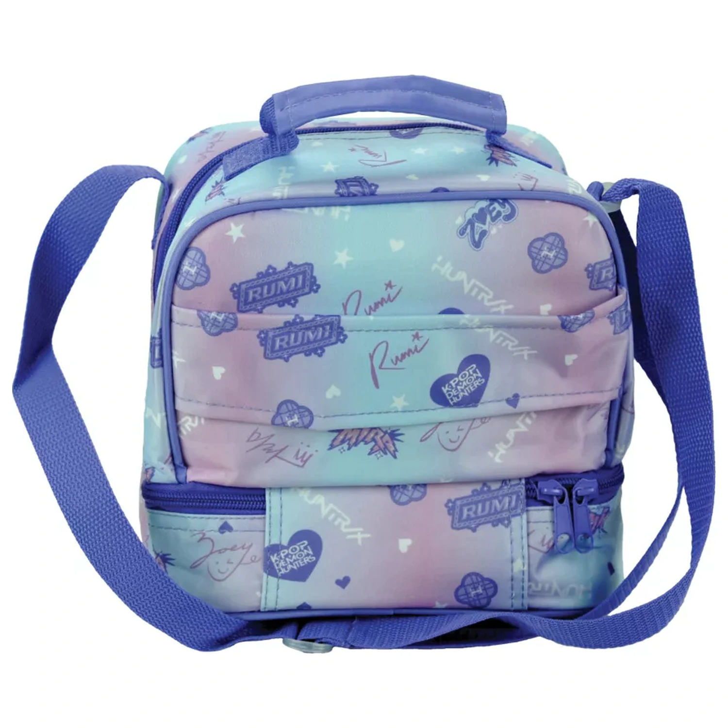 K-pop Demon Slayer Lila Thermische Lunch-Tasche 21 cm Produktfoto