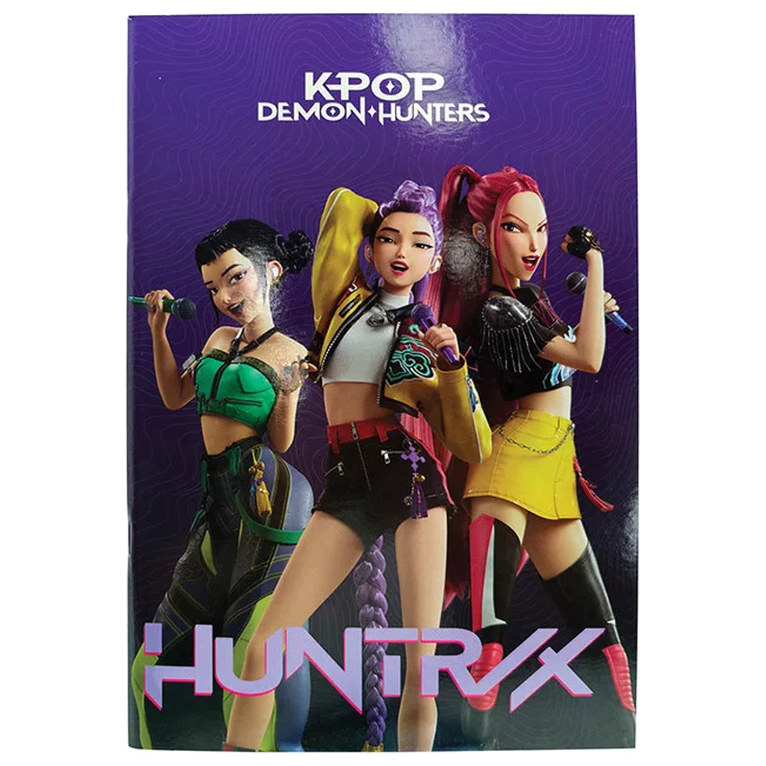 K-pop Demon Hunters Sing B/5 liniertes Notizbuch 40 Blatt Produktfoto