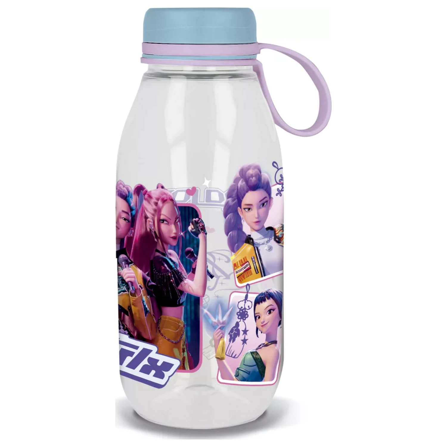 K-pop Demon Hunters Star Ecozen Plastikflasche mit Schraubverschluss 460 ml Produktfoto