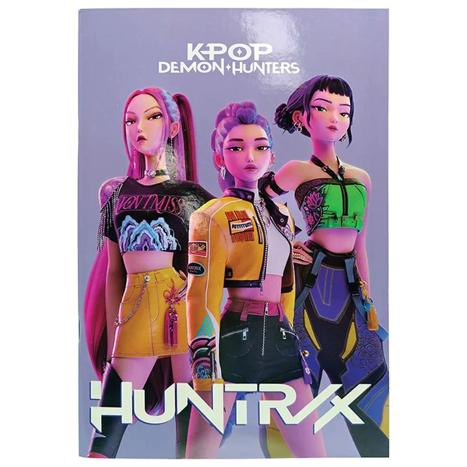 K-pop Demon Slayers Trio B/5 liniertes Notizbuch 40 Blatt Produktfoto
