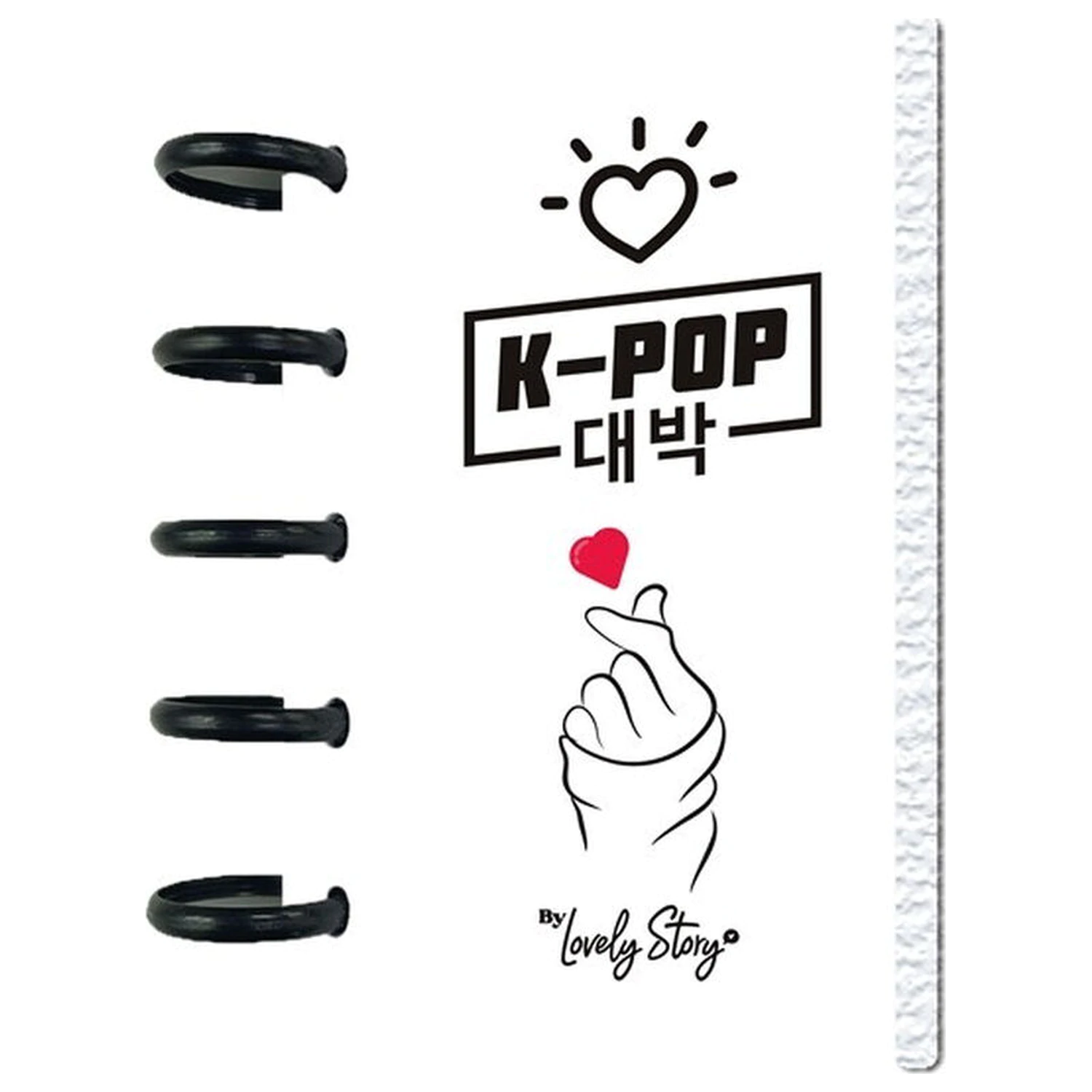 K-Pop Ice A6 Notizbuch Produktfoto