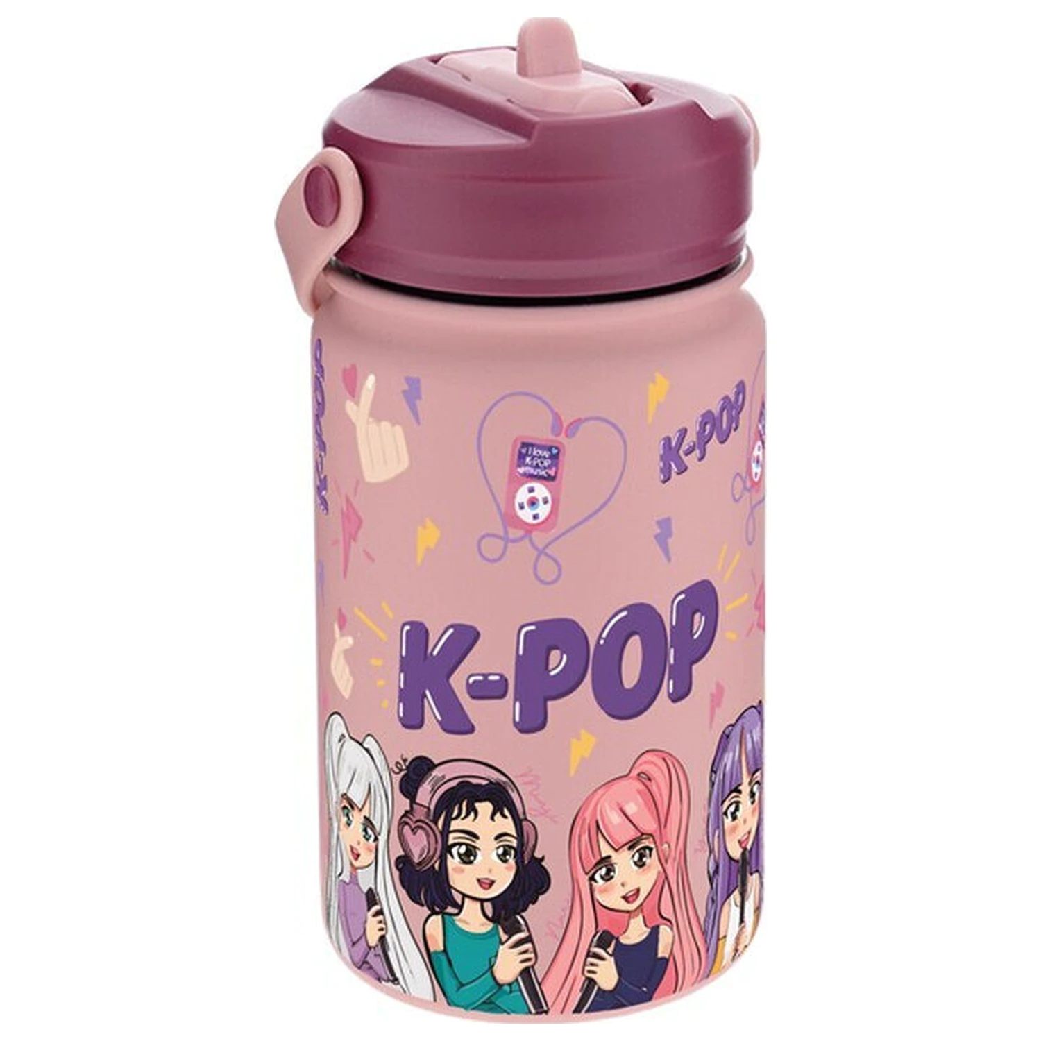 K-Pop Make-up Thermosflasche 330ml Produktfoto